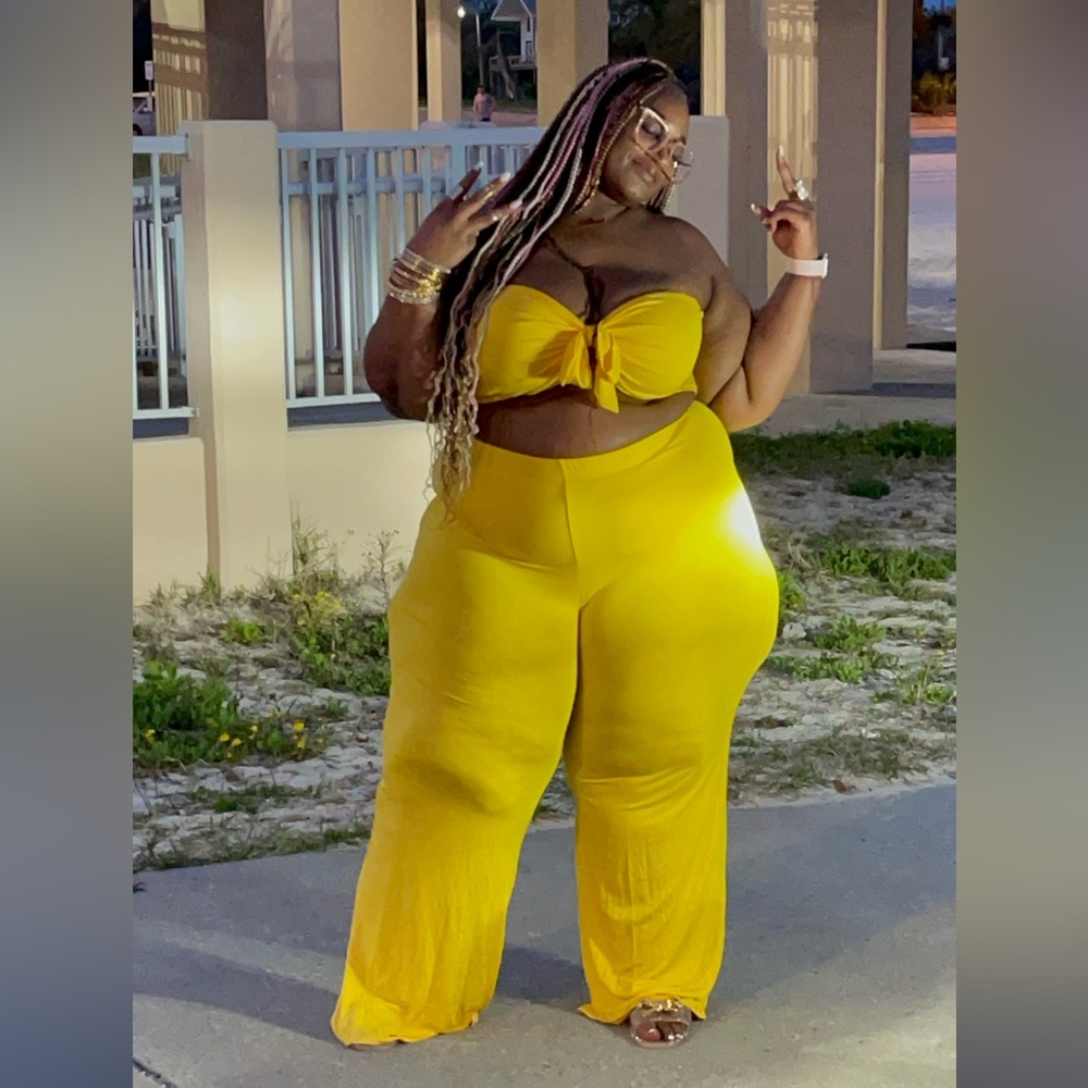 Pineapple Bandeau Set